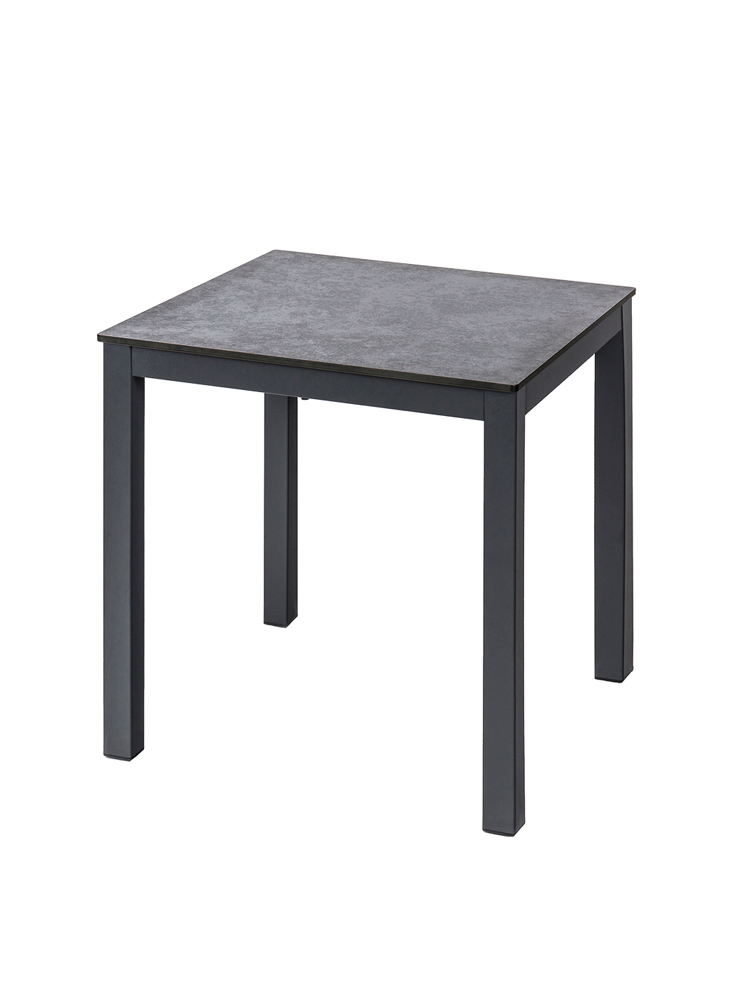 Mesa Glad A 75 Aluminio Color Grafito Tablero Compacto Pizarra
