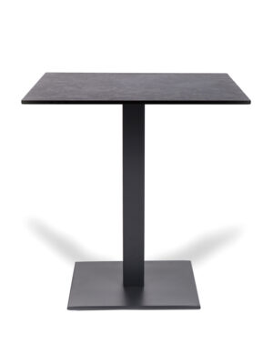 Mesa Sidney A 75 Aluminio Color Oxido Marrón Tablero Compacto Pizarra