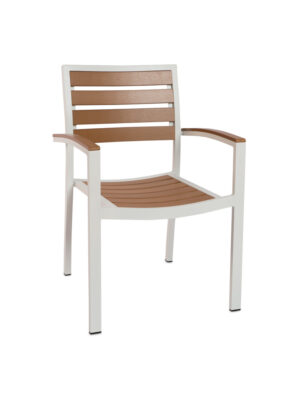Sillón Glad Blanco Text Lamas Deco Madera